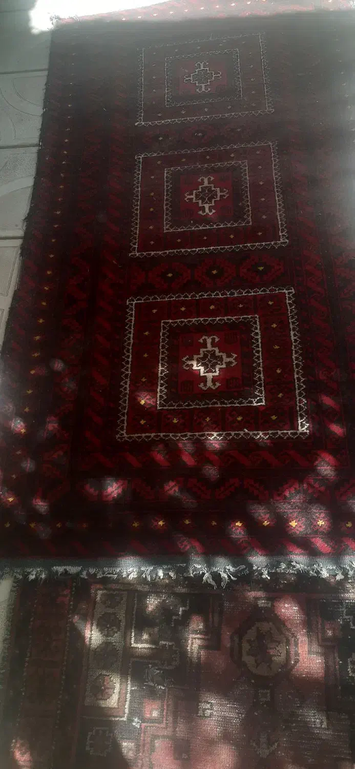 قالیچه دست باف|گلیم، جاجیم، گبه|نیشابور, مازول|دیوار