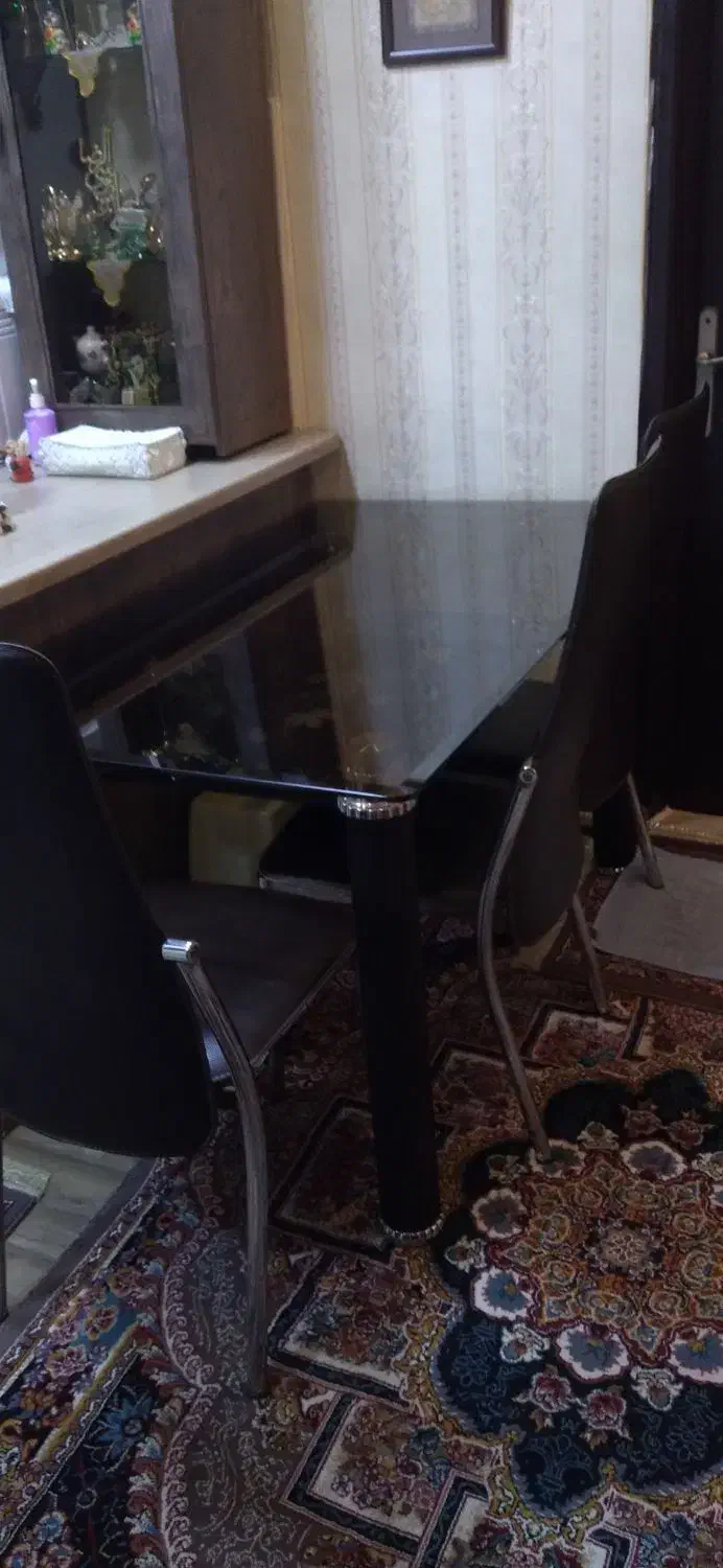 میزنهارخوری ۴نفره|میز و صندلی غذاخوری|رشت, جانبازان|دیوار