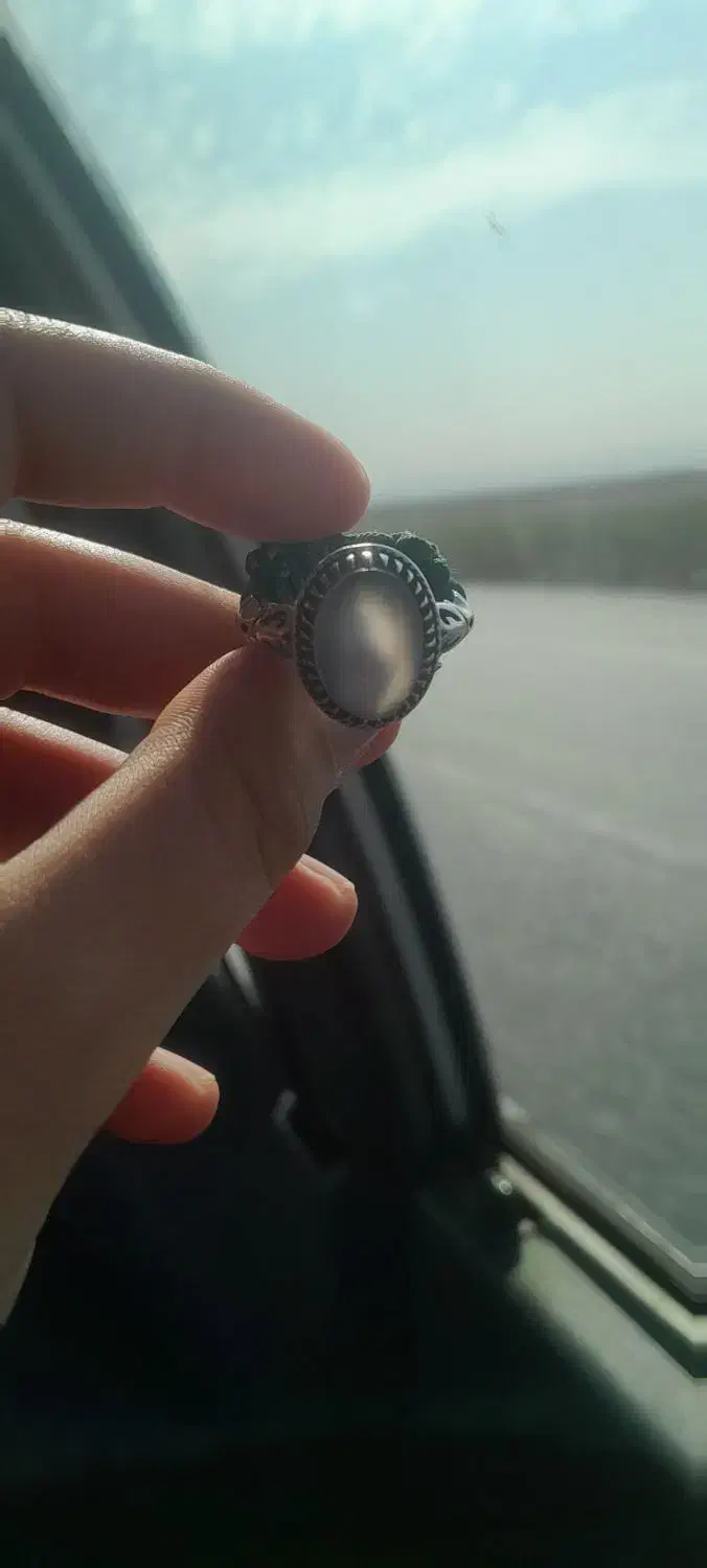 انگشتر اصل یمن عقیق کبود|جواهرات|ری, شهید بهشتی|دیوار