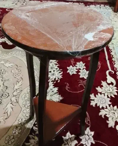 دو عدد میز تلفن دراور چوبی|میز تلفن|مشهد, حضرت حجت|دیوار