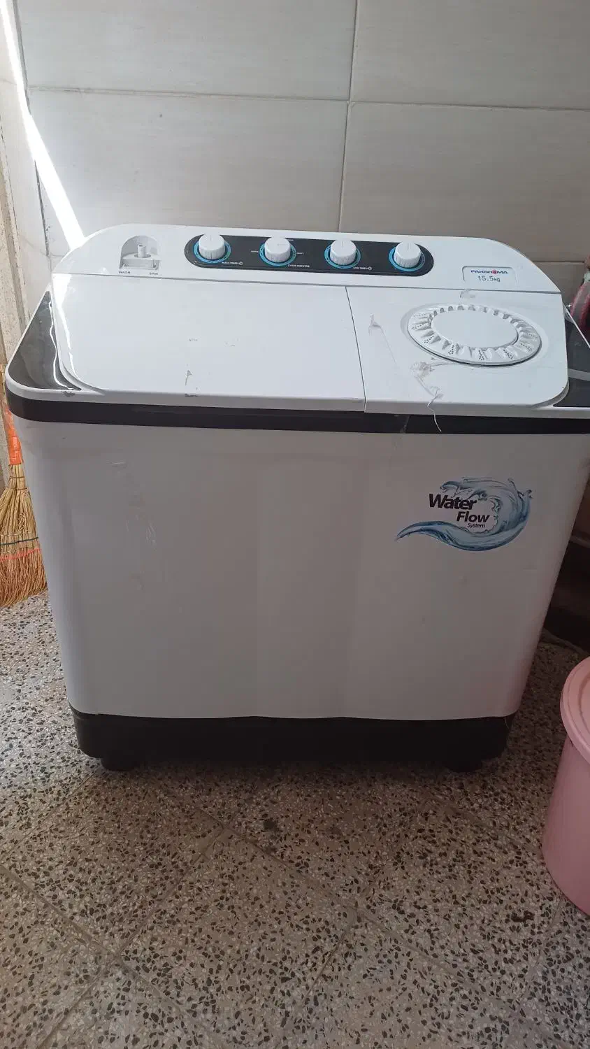 ماشین لباسشویی ۱۵ ونیم کیلویی|ماشین لباسشویی و خشک‌کن لباس|ابریشم, |دیوار