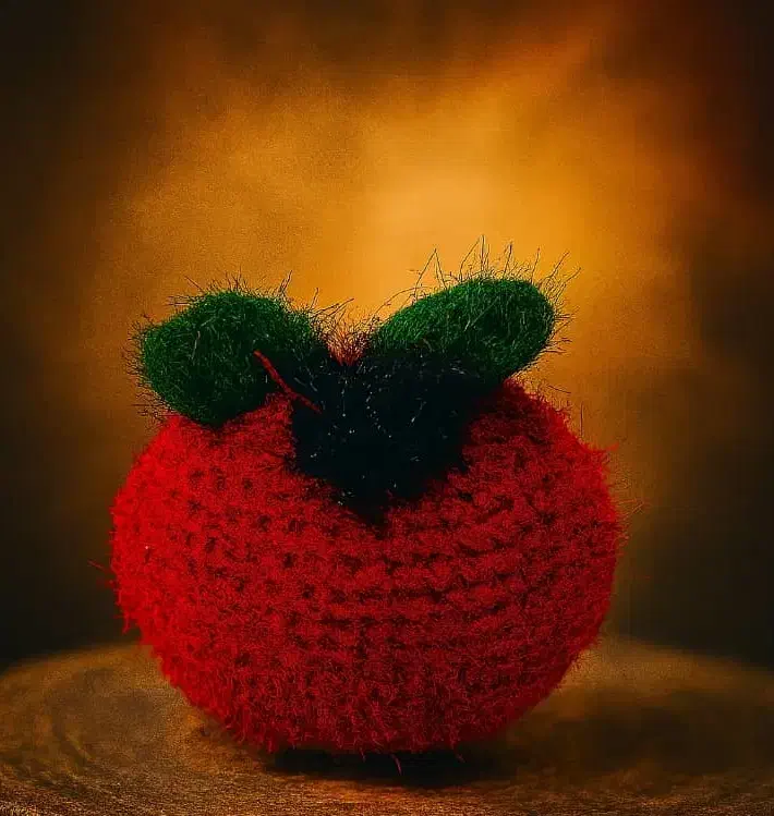 هدیه یلدایی انار قلاب‌بافی دستباف زیبا|صنایع دستی و سایر لوازم تزئینی|کاشان, کوی اداره گاز|دیوار