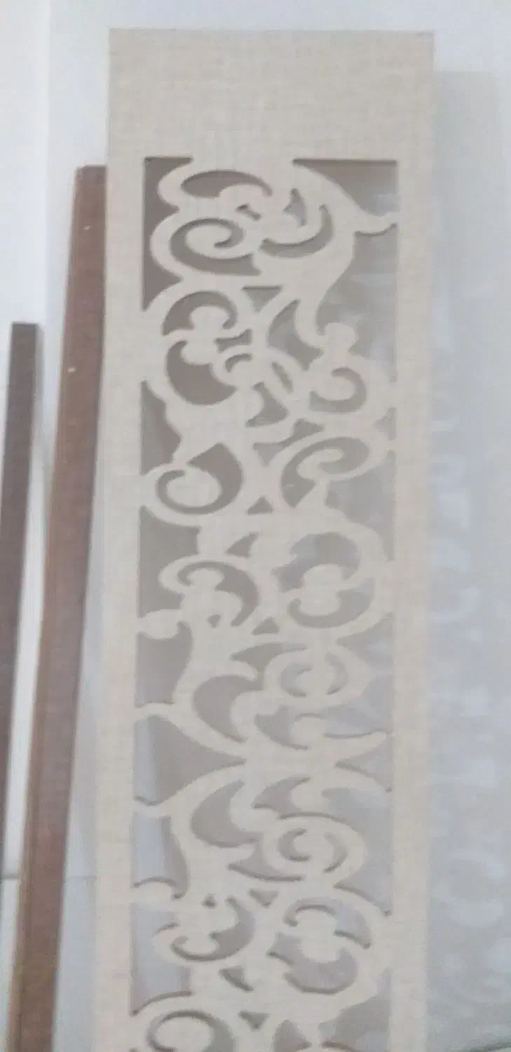 یک عدد ام دی اف طرح دار CNC|کتابخانه، شلف، قفسههای دیواری|تبریز, |دیوار