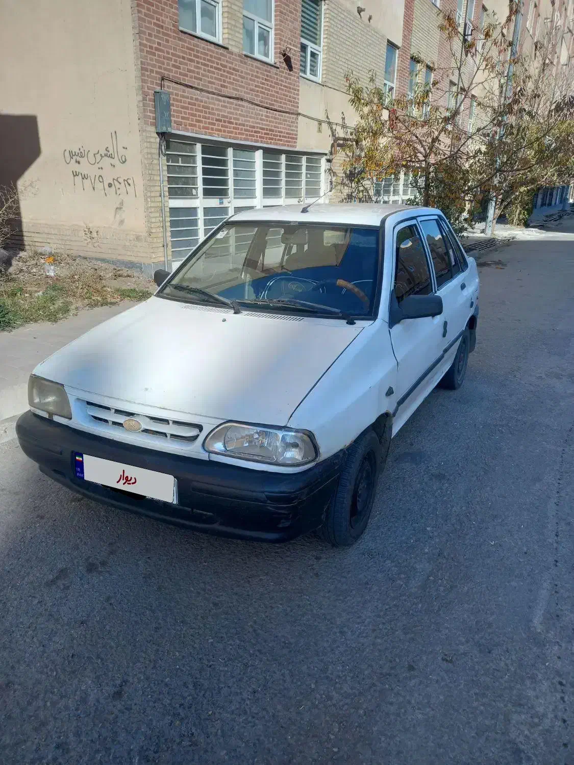 پراید سفید اخرای ۸۸بیمه ۱۲ماه|خودرو سواری و وانت|اردبیل, |دیوار