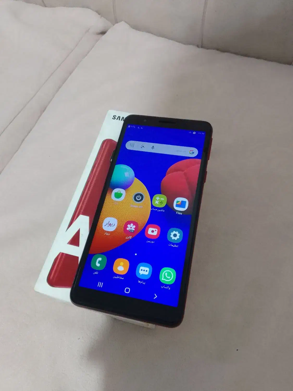 گوشی سامسونگ a01 مشابه اکبند ببینید|موبایل|ملارد, |دیوار