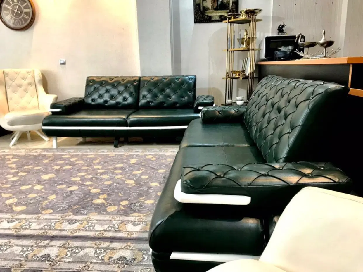 مبل تختشو چرم چستر|مبلمان اداری|کرمانشاه, |دیوار
