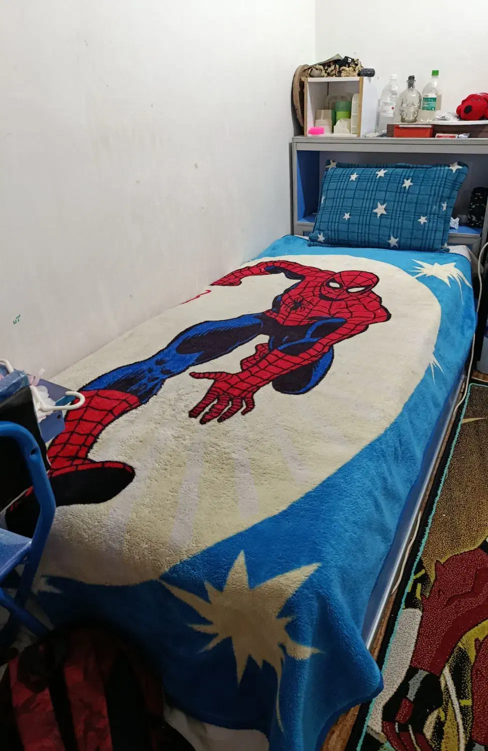 تخت نه پان دست ساز با بهترین چوب|تخت و سرویس خواب|شوشتر, |دیوار