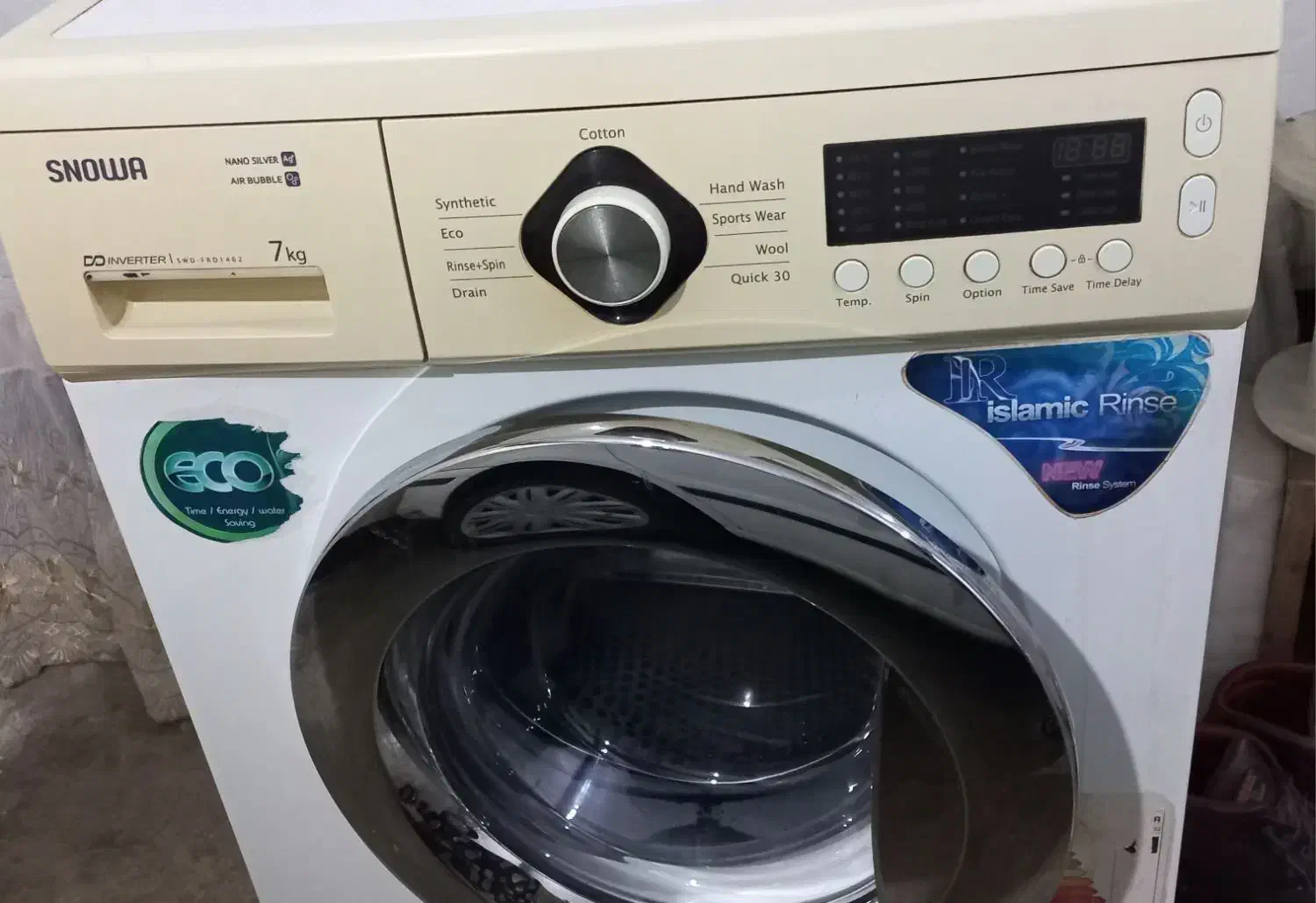 لباسشویی ۷ کیلو ای اسنووا سالم|ماشین لباسشویی و خشککن لباس|رشت, اسماعیل آباد|دیوار
