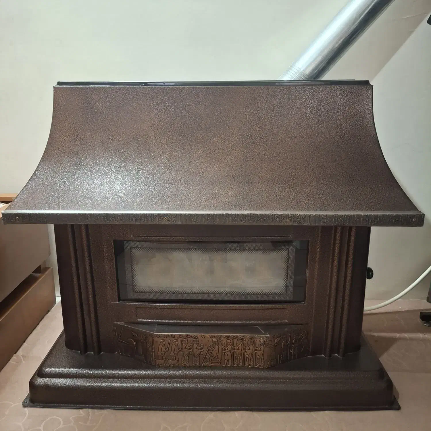 بخاری|بخاری، هیتر، شومینه|نیشابور, بنیاد شهید|دیوار