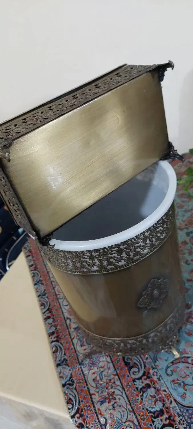 ست سطل و جا دستمال کاغذی نو|صنایع دستی و سایر لوازم تزئینی|بندرعباس, |دیوار