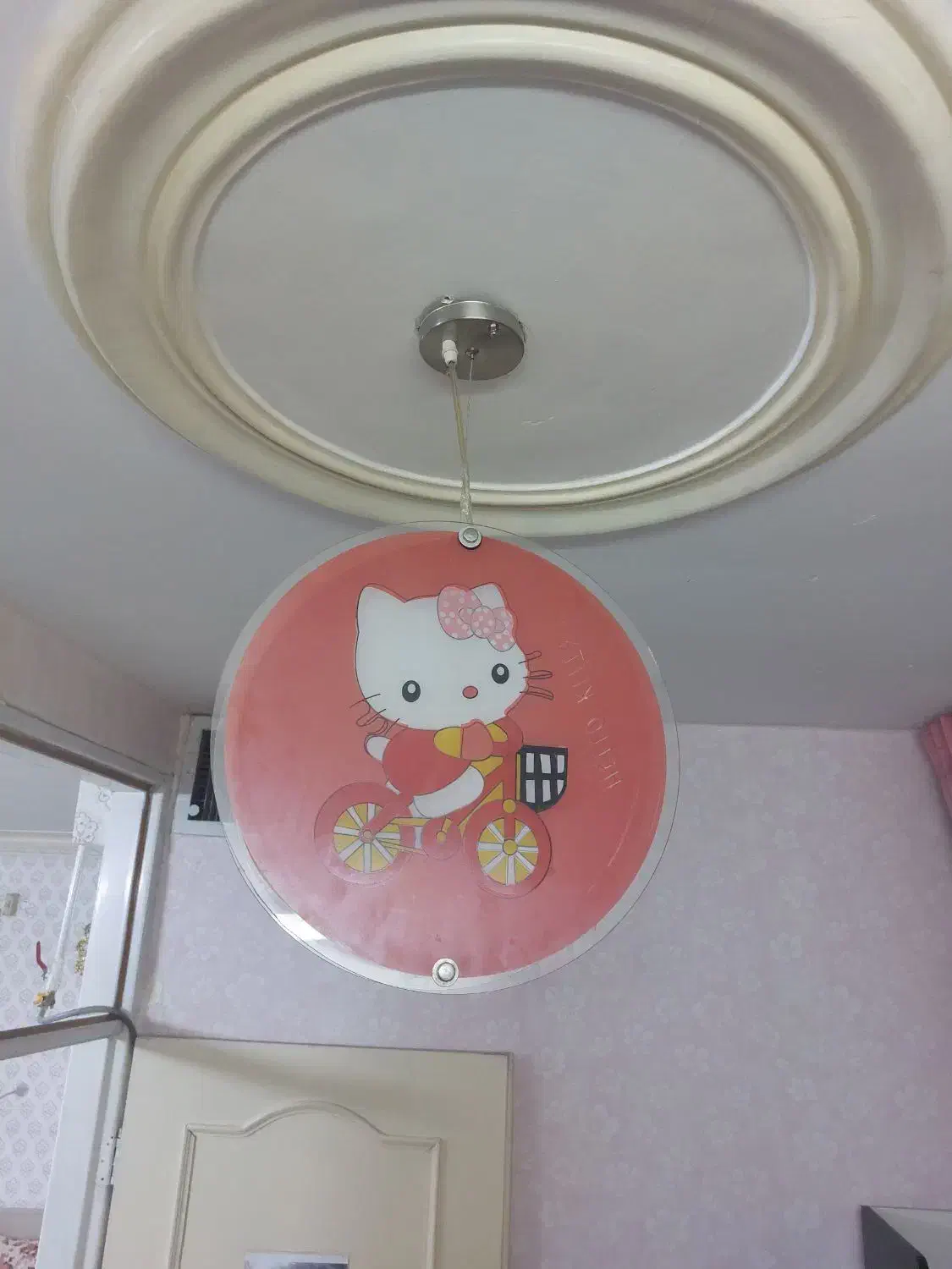 لوستر کودکانه کیتی|لوستر و چراغ آویز|کرمانشاه, |دیوار