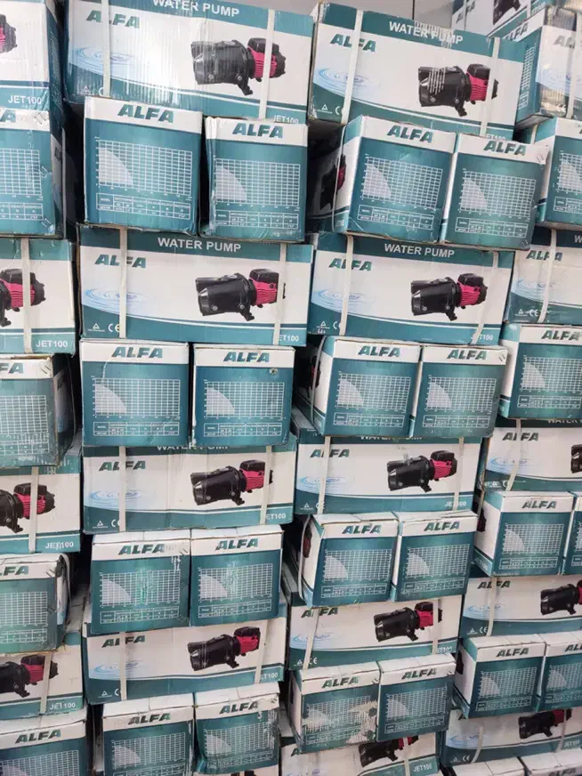 پمپ آب جتی آلفا Jet100 شفت پره استیل ۱۲ماه گارانتی|مصالح و تجهیزات ساختمان|مشهد, نوید|دیوار