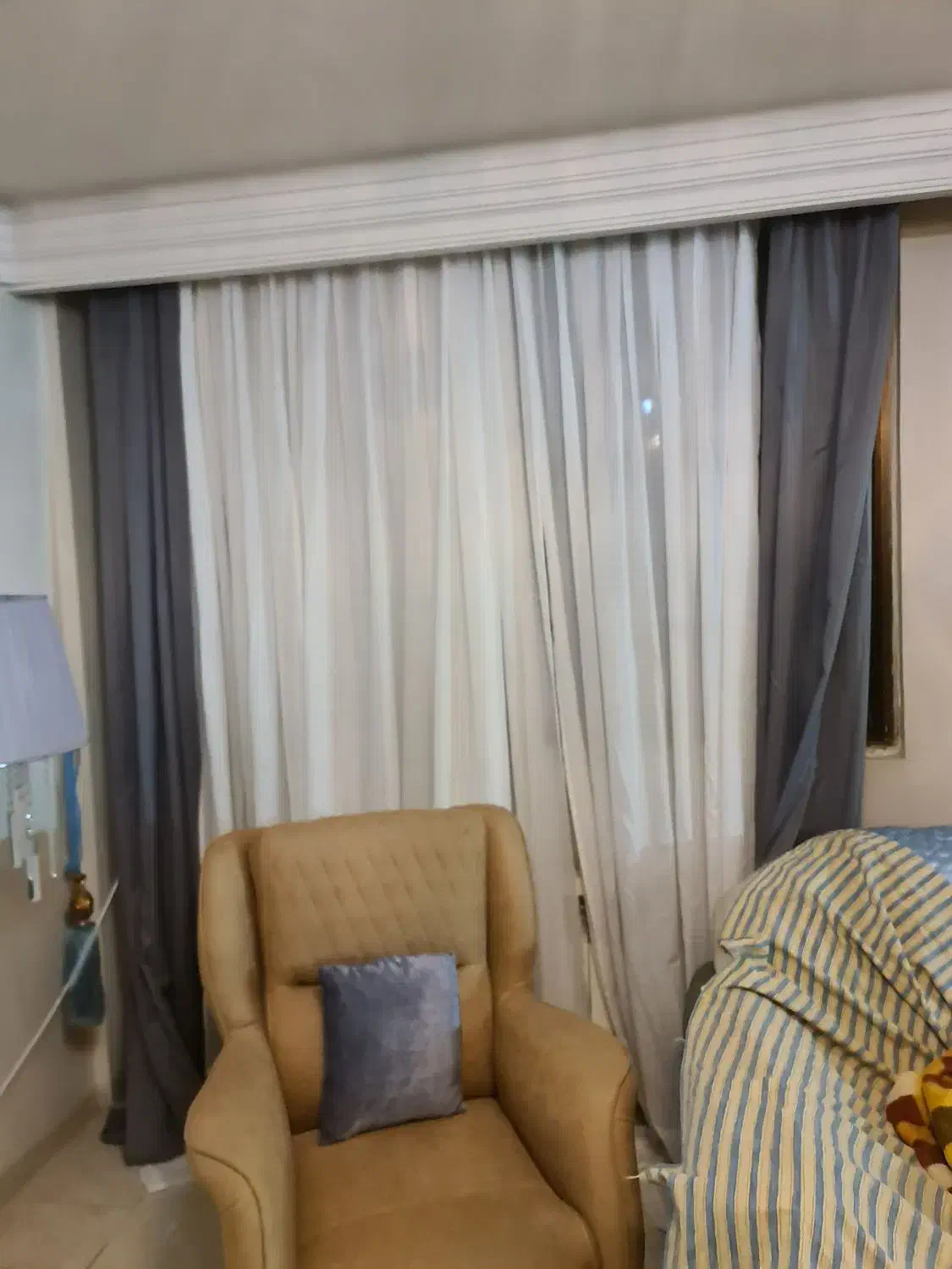 پرده شیک با نازل ترین قیمت|پرده، رانر، رومیزی|اصفهان, باغ نگاره|دیوار