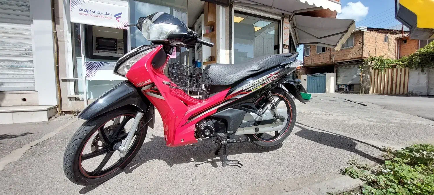 موتور احسان ۱۲۵ مدل ۹۵ آس اس|موتورسیکلت|ساری, |دیوار