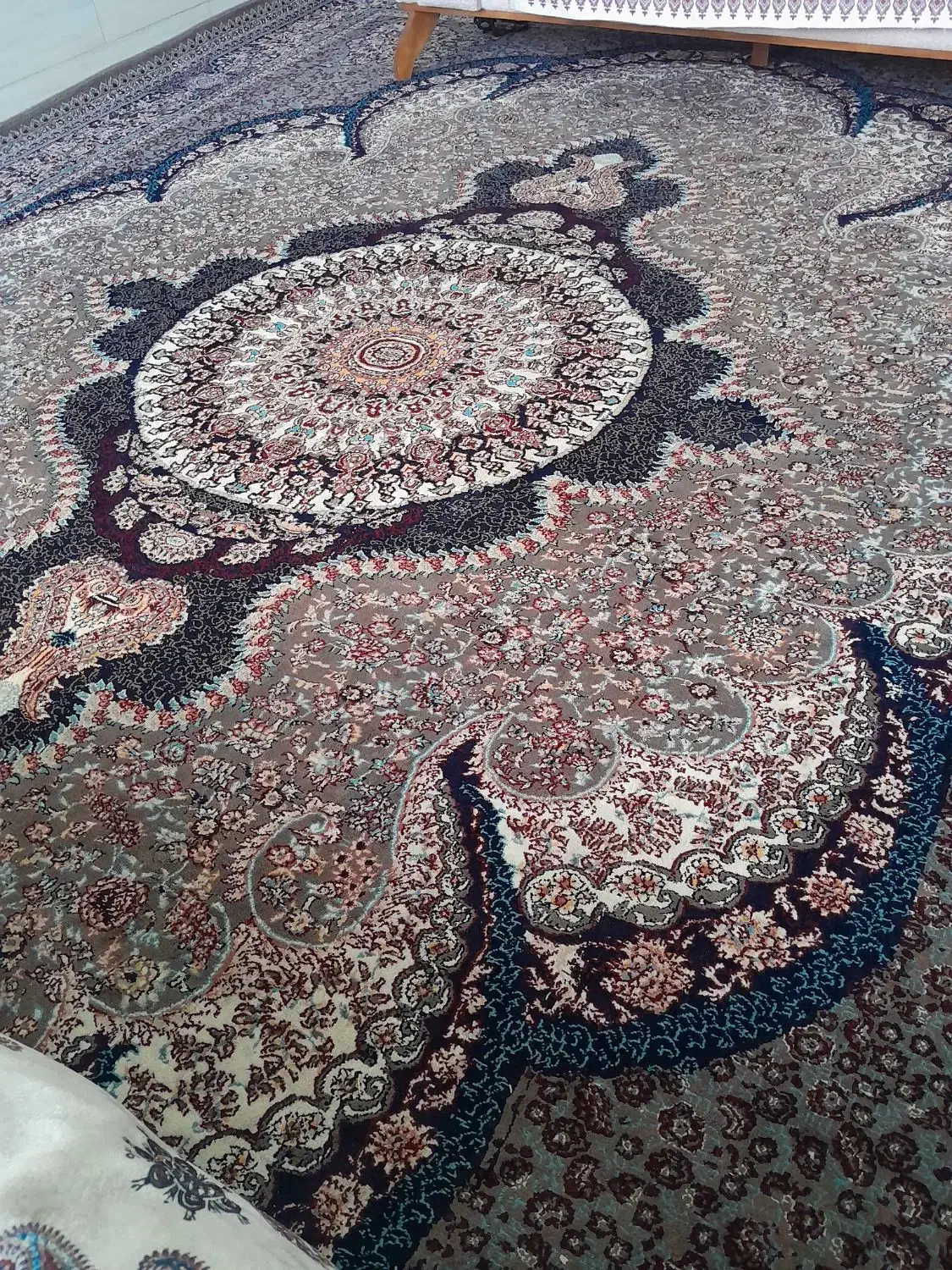 فرش|فرش|کاشمر, |دیوار