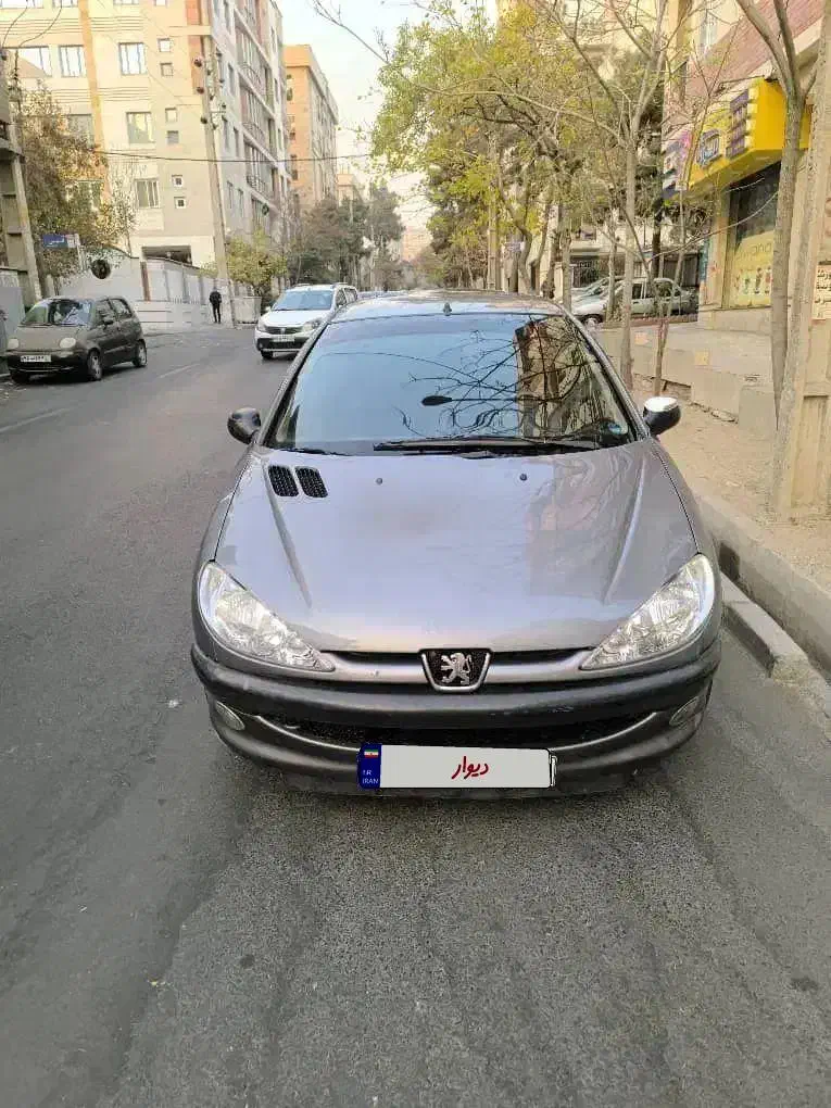 پژو ۲۰۶ هاچ بک مدل۸۸|خودرو سواری و وانت|تهران, تهرانپارس غربی|دیوار