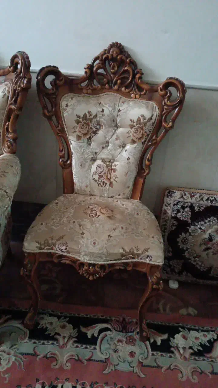 مبل استیل ۹ نفره|مبلمان خانگی و میز عسلی|قم, شاه ابراهیم|دیوار