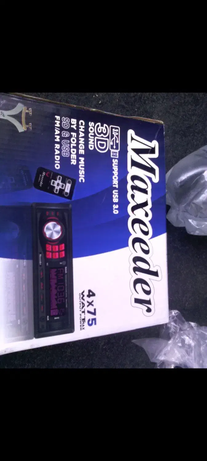 کفی ضبط خودرو مکسیدر|صوتی و تصویری|تهران, شادآباد|دیوار