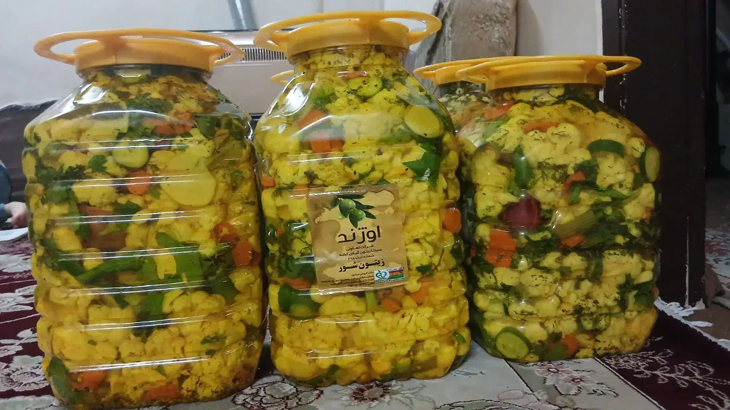 ترشی درجه ۱ خانگی|خوردنی و آشامیدنی|اصفهان, فجر|دیوار