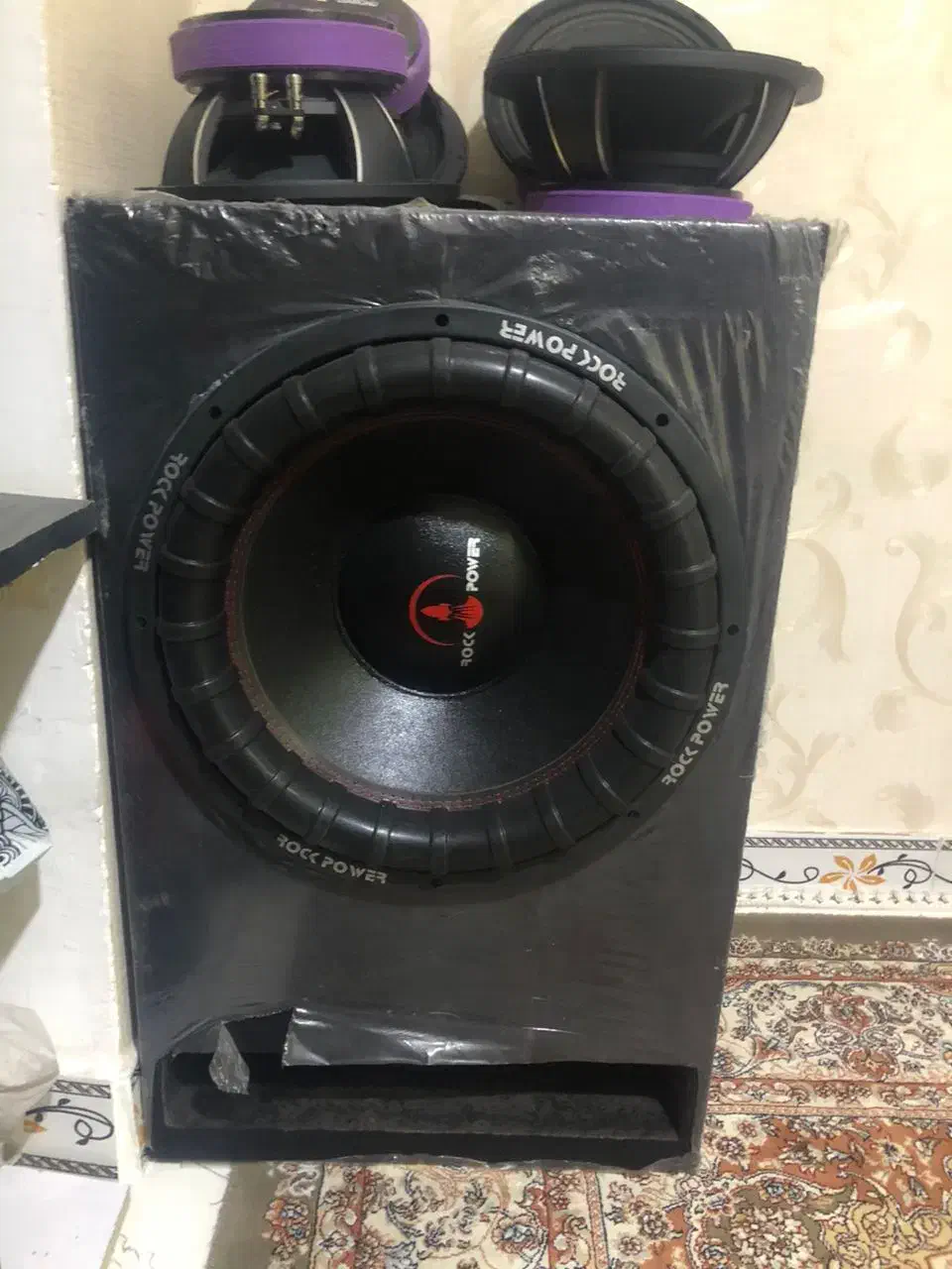 دو جفت میدرنج و ساب ووفر ۱۵|قطعات یدکی و لوازم جانبی|اسلامشهر, شهرک واوان|دیوار