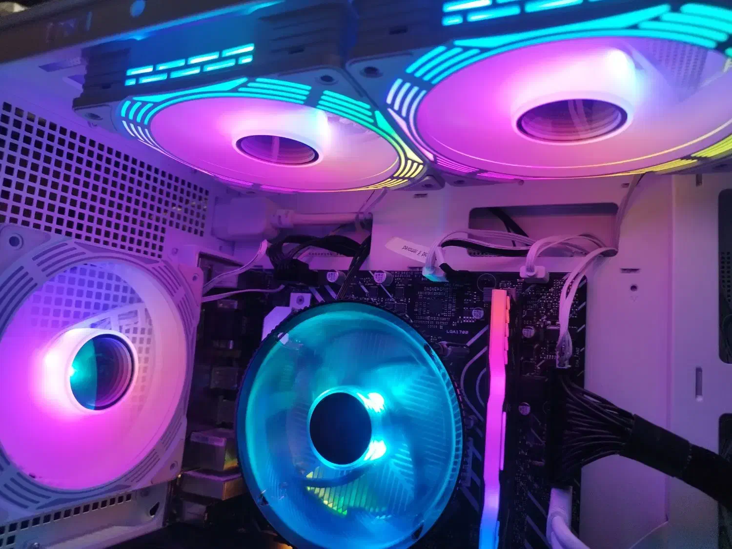 کیس نسل۱۲ ddr5 Asus h610+ RTX2060 full RGB گارانتی|رایانه رومیزی|تهران, شیخ هادی|دیوار