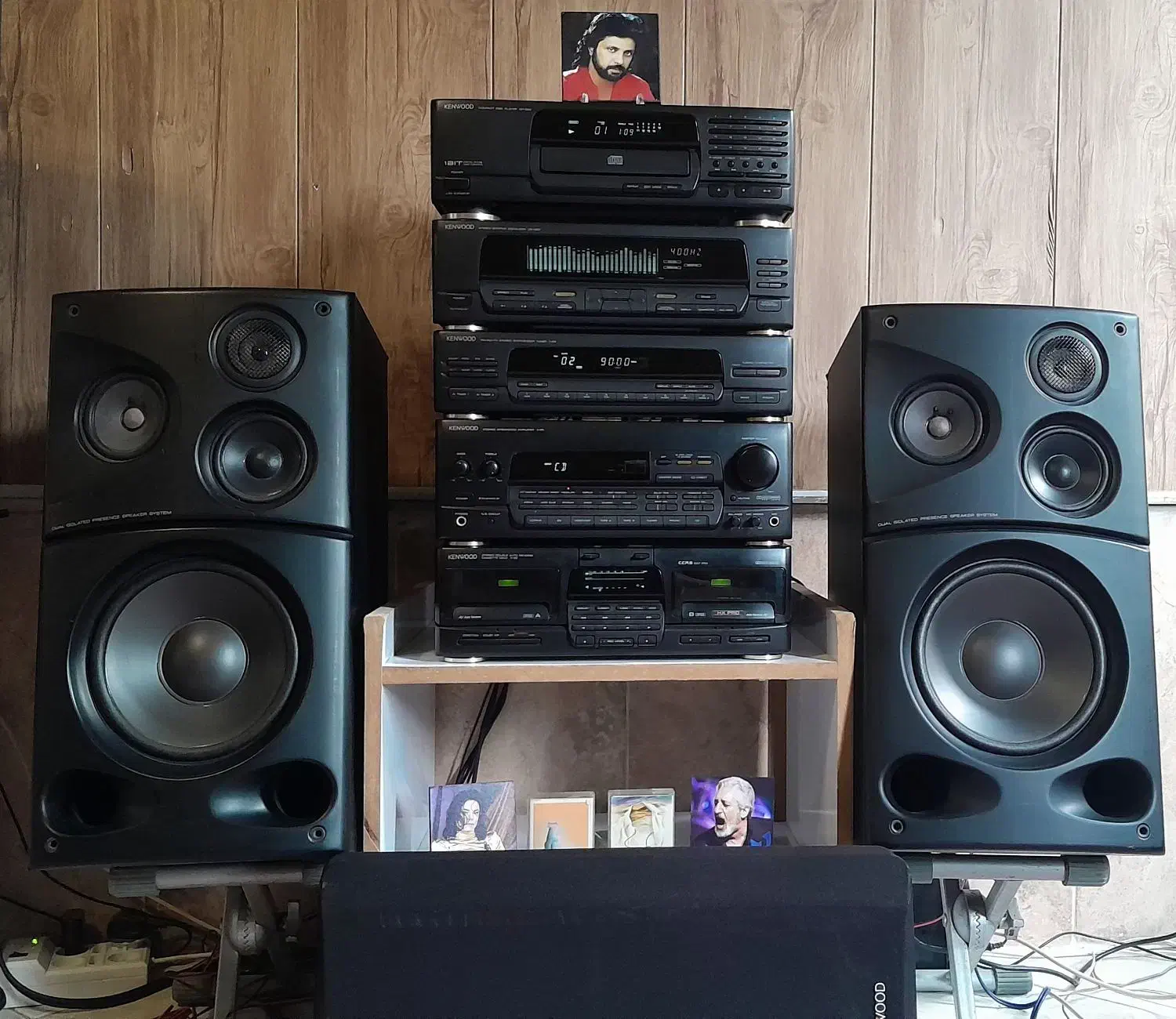 ست طبقاتی کنوود|سیستم صوتی خانگی|کرج, کلاک نو|دیوار