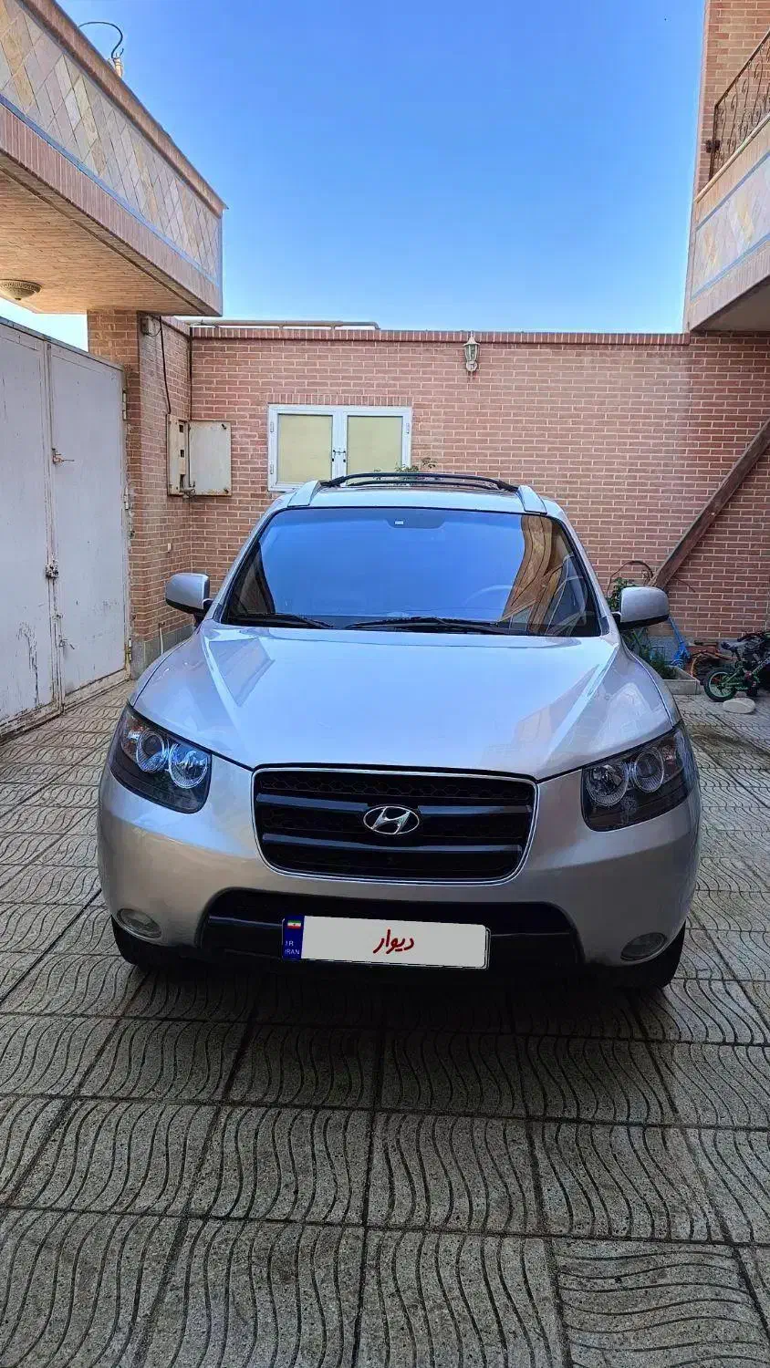 سانتافه2007فول نقره ای در حد صفر زرند|خودرو سواری و وانت|کرمان, |دیوار