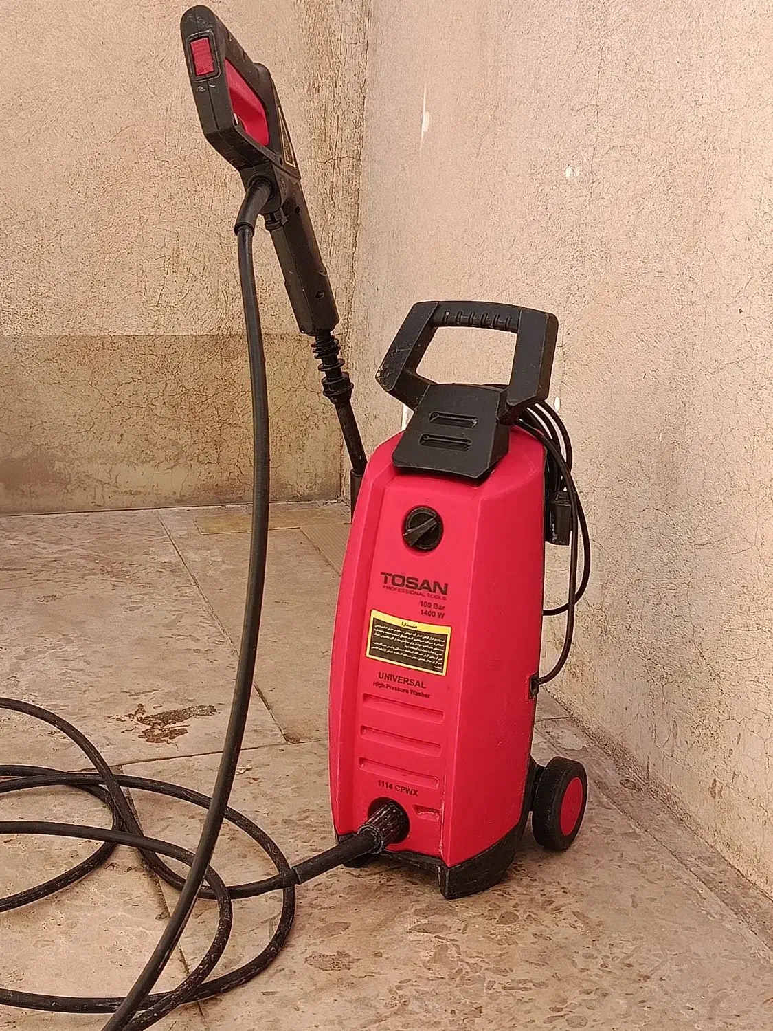 کارواش 100 بار توسن مدل 1114CPWX نو|ابزارآلات|بروجرد, |دیوار