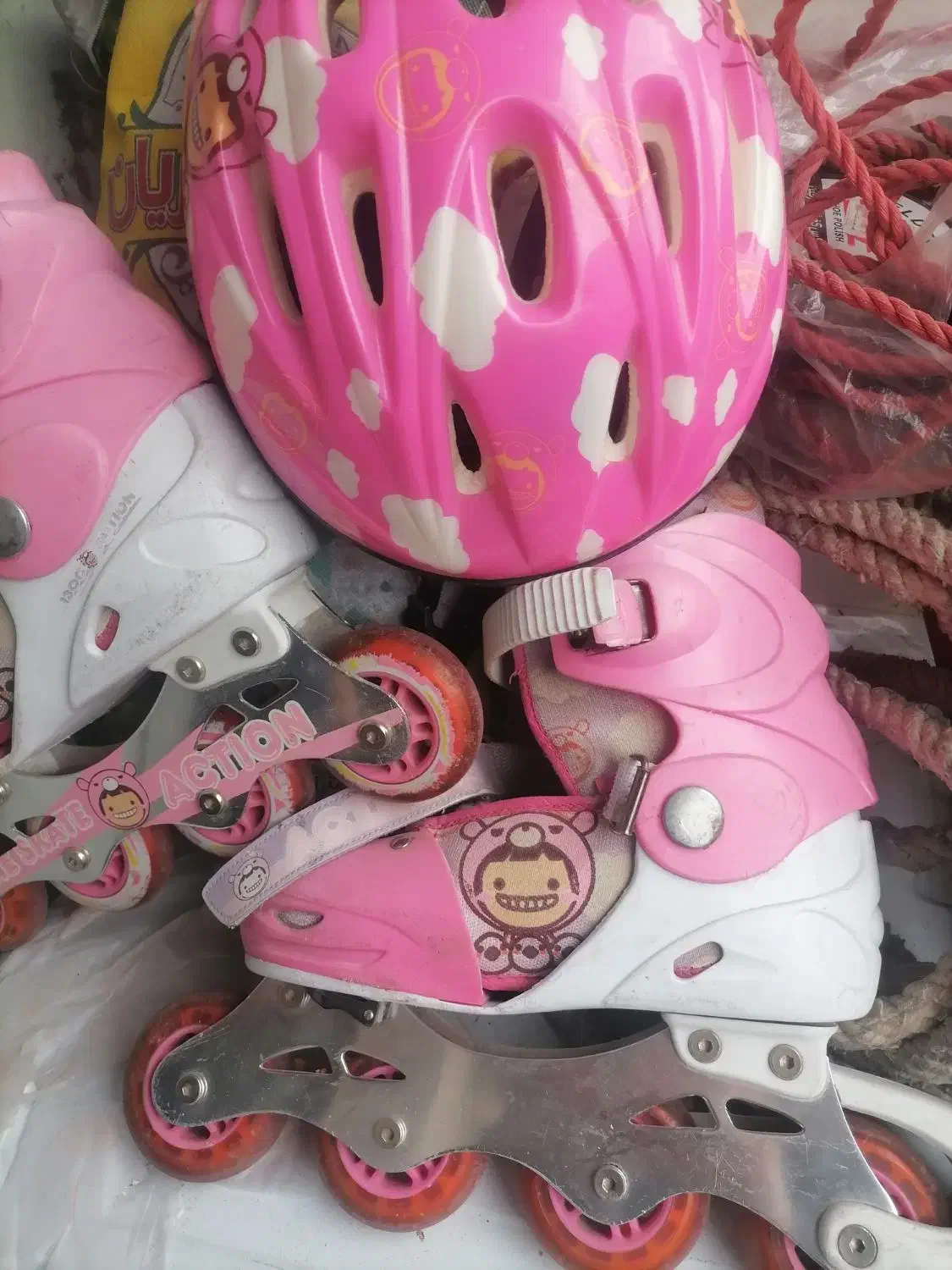 اسکیت دخترانه|دوچرخه، اسکیت، اسکوتر|خرمآباد, |دیوار