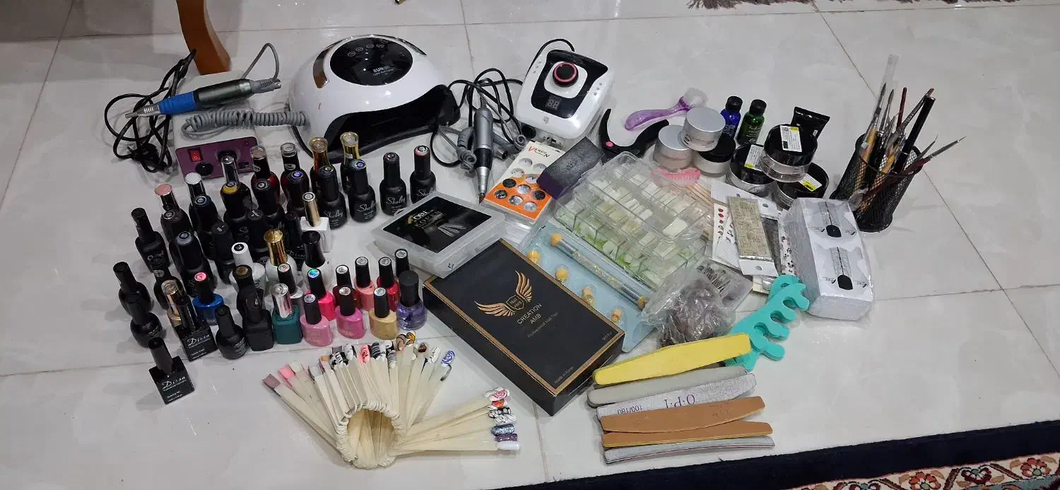 فروش لوازم ناخنکاری|آرایشگاه و سالنهای زیبایی|مشکیندشت, |دیوار