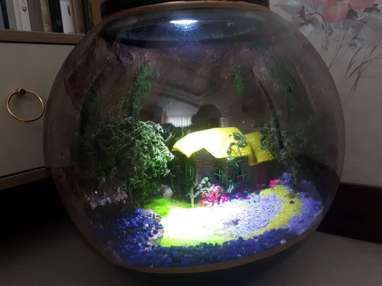 آباژور رومیزی لوکس|چراغ خواب و آباژور|شیراز, پودنک|دیوار