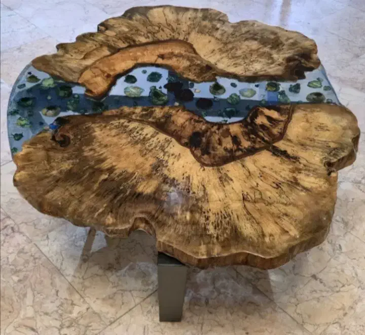 انواع میز روستیک ، رزینی (آپادانا)|مبلمان خانگی و میز عسلی|چناران, |دیوار