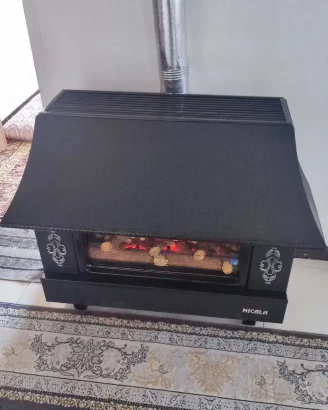 بخاری گازی شومینه ای نیک کالا|بخاری، هیتر، شومینه|ری, اقدسیه|دیوار