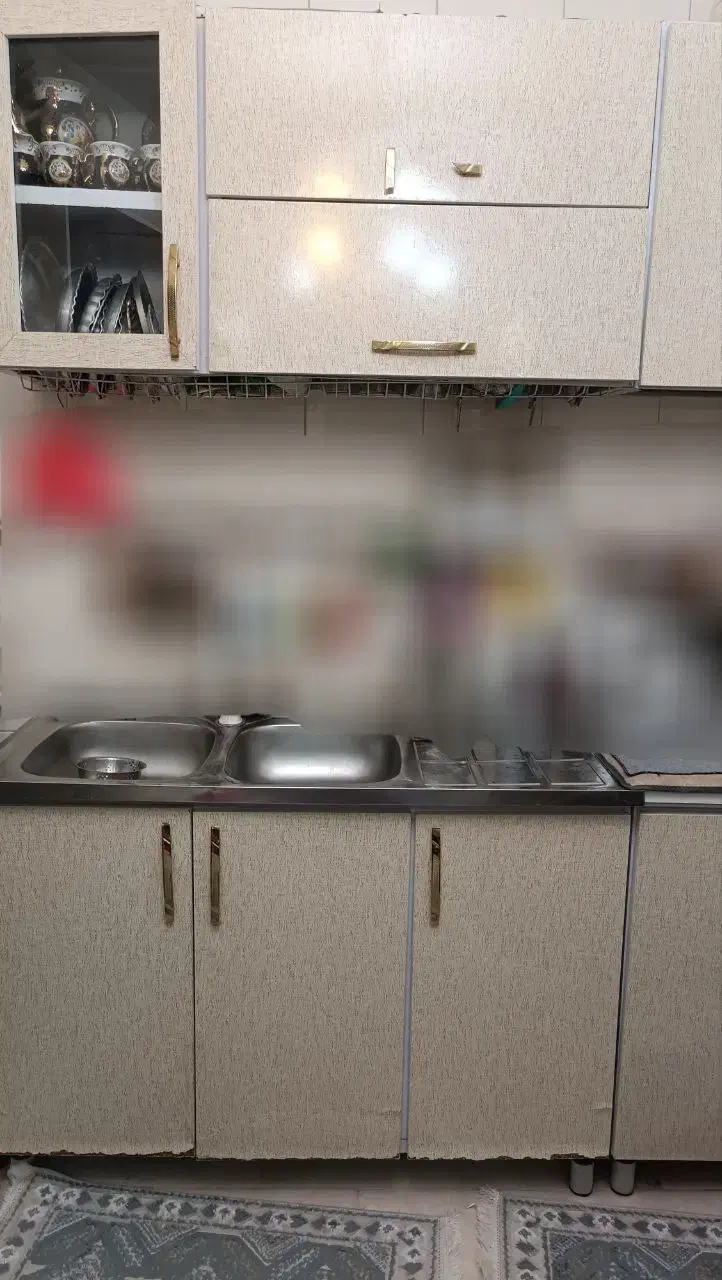 گاز طرح فر و کابینت فلزی و میز ۴ نفره|اجاق گاز و لوازم برقی پختوپز|صباشهر, |دیوار