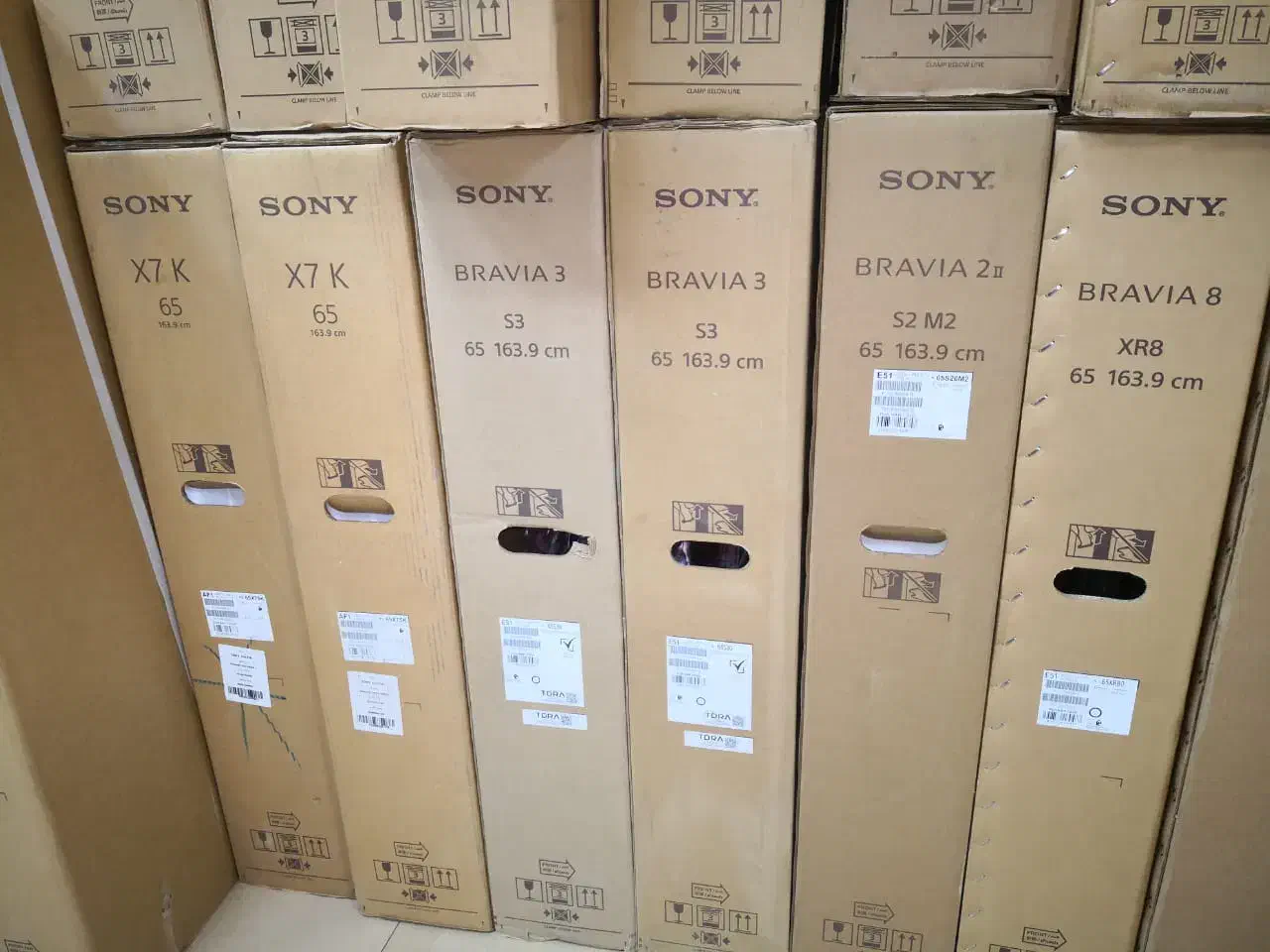 ال ای دی سونی ۶۵ اینچ آکبند|تلویزیون و پروژکتور|تهران, قبا|دیوار