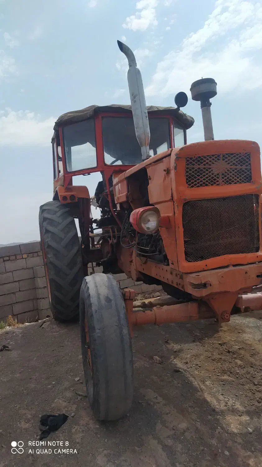 غلطک کششی همراه تراکتور رومانی|خودرو سنگین|نیک شهر, |دیوار
