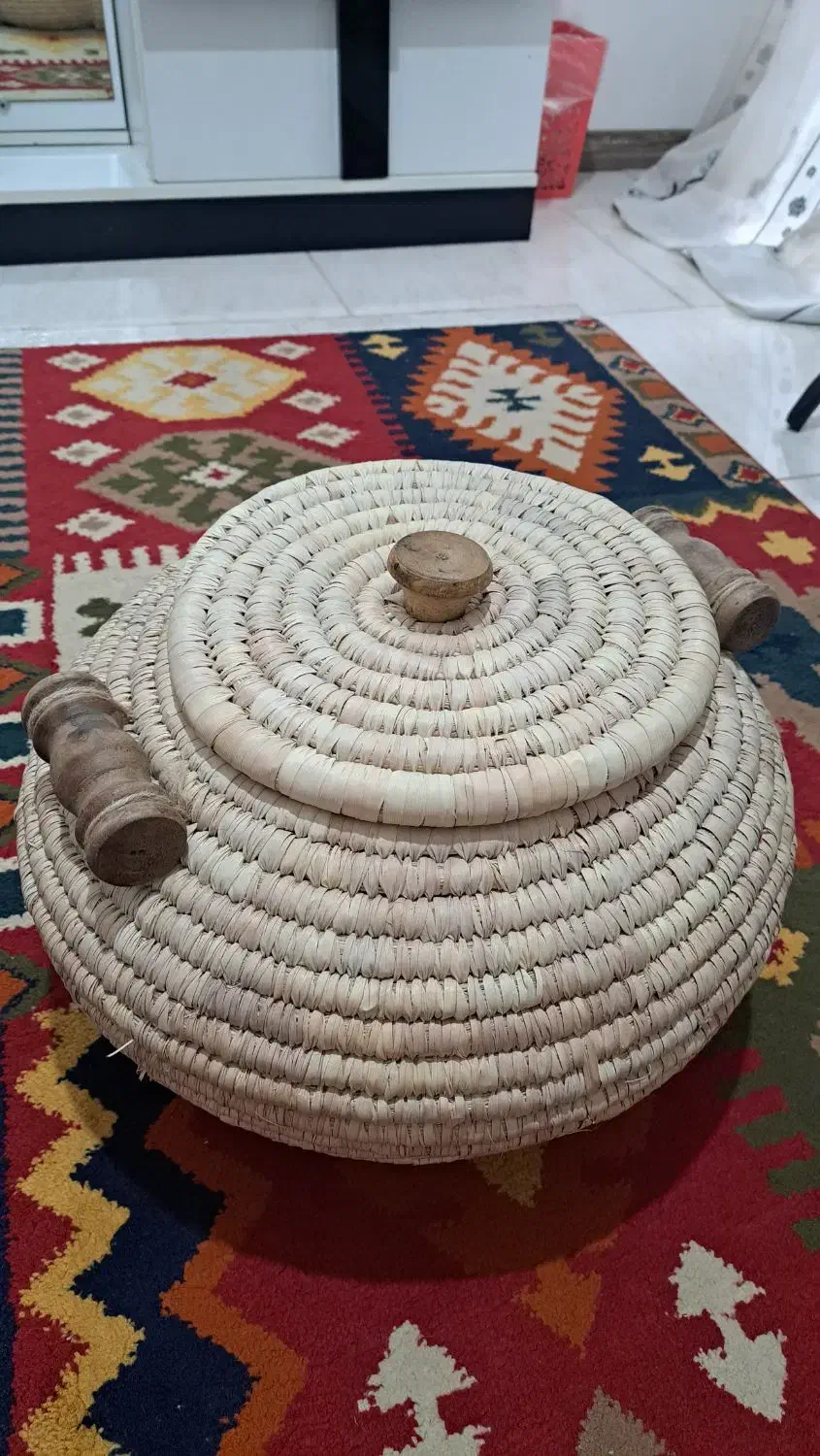 جا برنجی حصیری|صنایع دستی و سایر لوازم تزئینی|قائم‌شهر, |دیوار