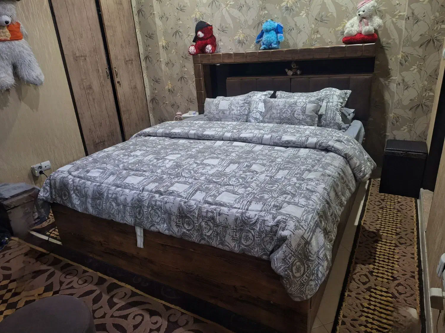 تخت خواب دونفره جک دار|تخت و سرویس خواب|اسلامشهر, مظفریه|دیوار