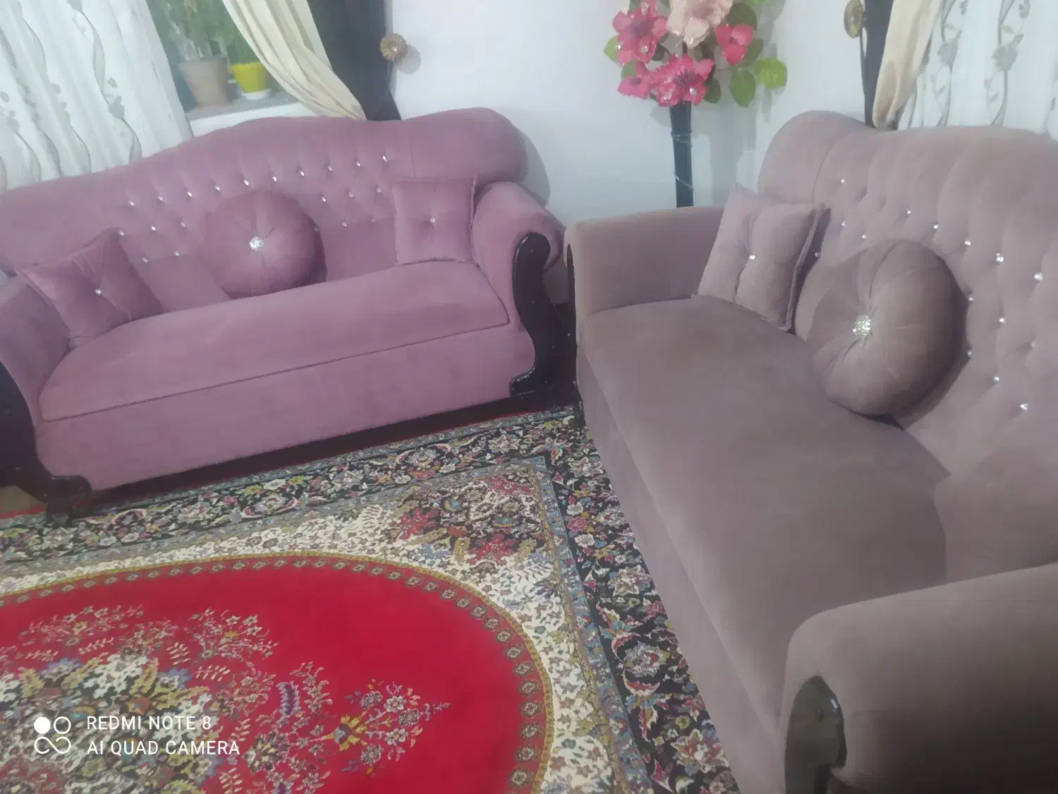 مبل هادرحد  نو خیلی تمیز هستند پردها درحدنو|مبلمان خانگی و میز عسلی|ارومیه, |دیوار