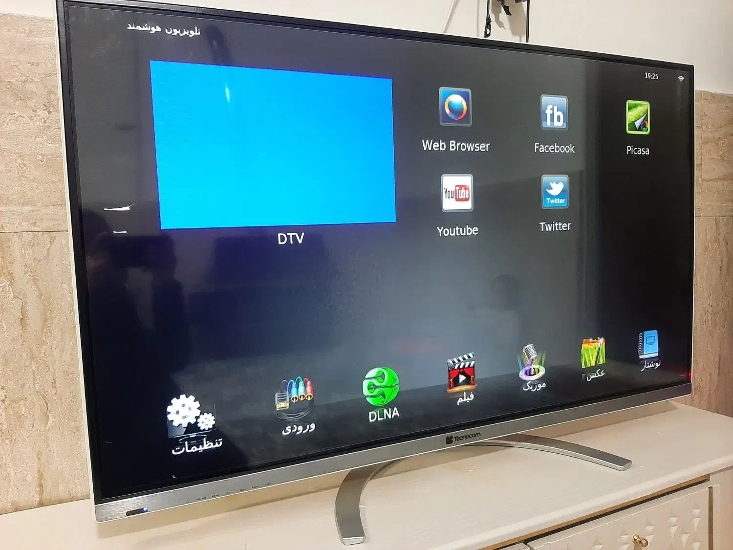 تلوزیون تکنوکام|تلویزیون و پروژکتور|مشکین‌دشت, |دیوار