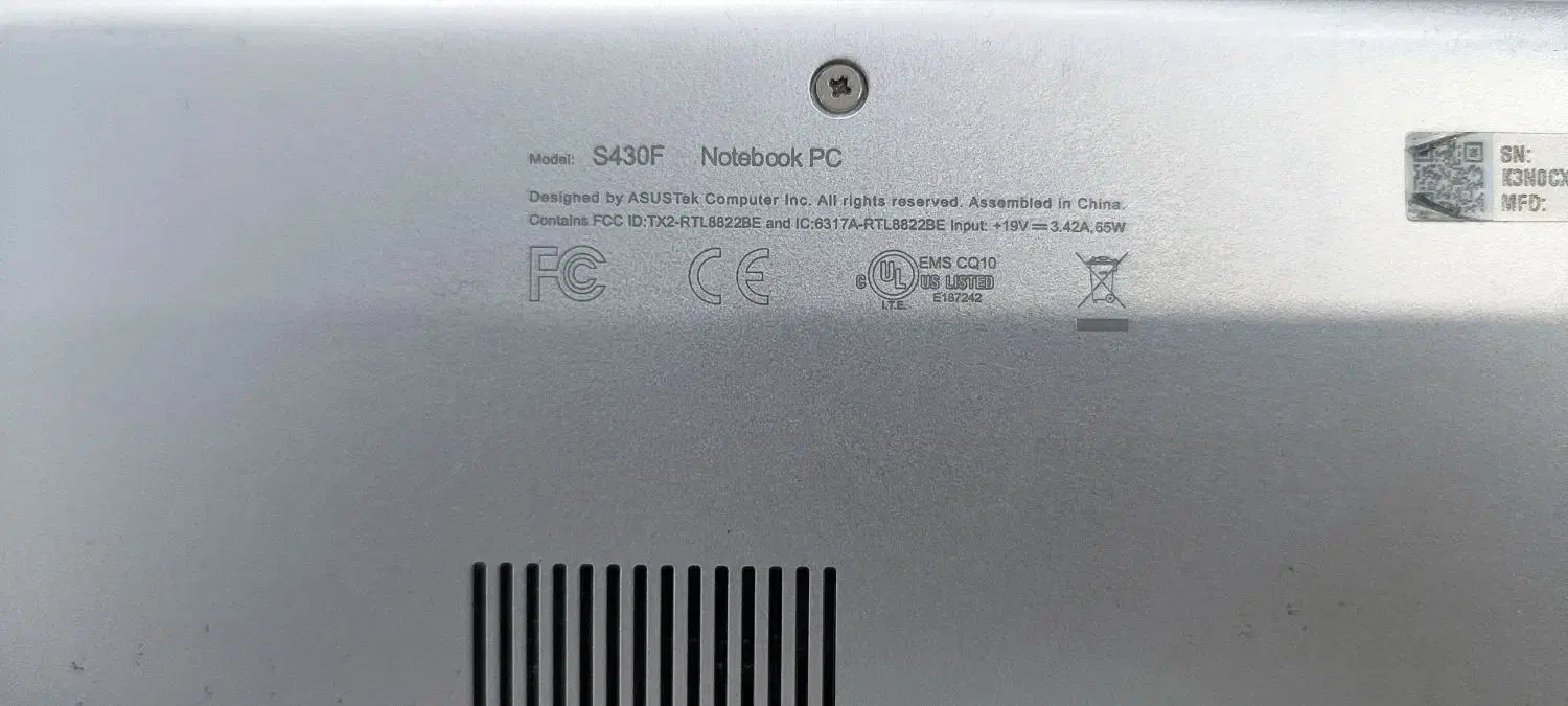 لپ تاپ ایسوس سی پی یو خراب|رایانه همراه|تهران, سازمان آب|دیوار