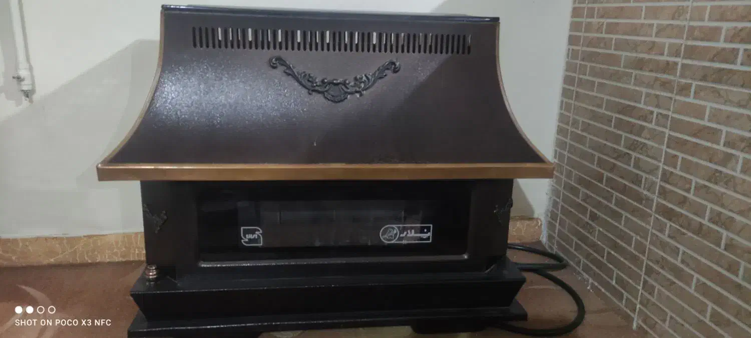 بخاری شومینه ای|بخاری، هیتر، شومینه|شاهین‌شهر, فردوسی|دیوار