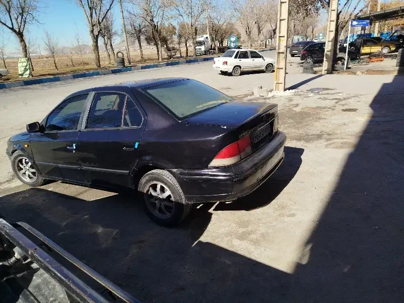 سمند 85مشکی|خودرو سواری و وانت|شهرکرد, |دیوار