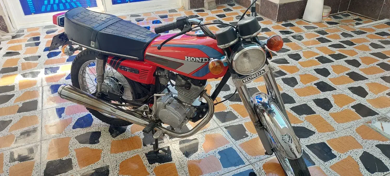 موتور پلاک ملی ۱۲۵|موتورسیکلت|خرمشهر, |دیوار