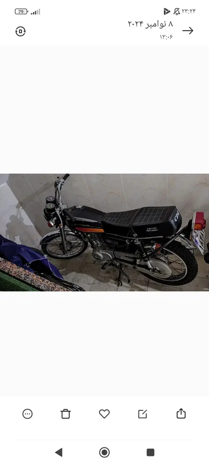 موتور نامی 125|موتورسیکلت|لنگرود, |دیوار
