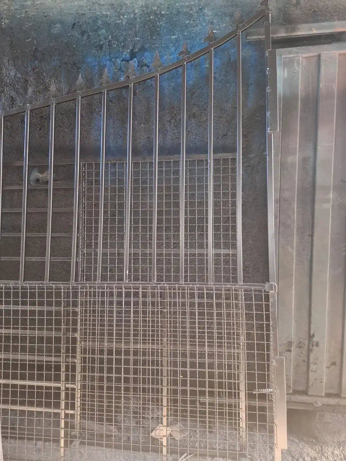 فنس پایه بتنی پایه فلزی درب|مصالح و تجهیزات ساختمان|گرگان, |دیوار