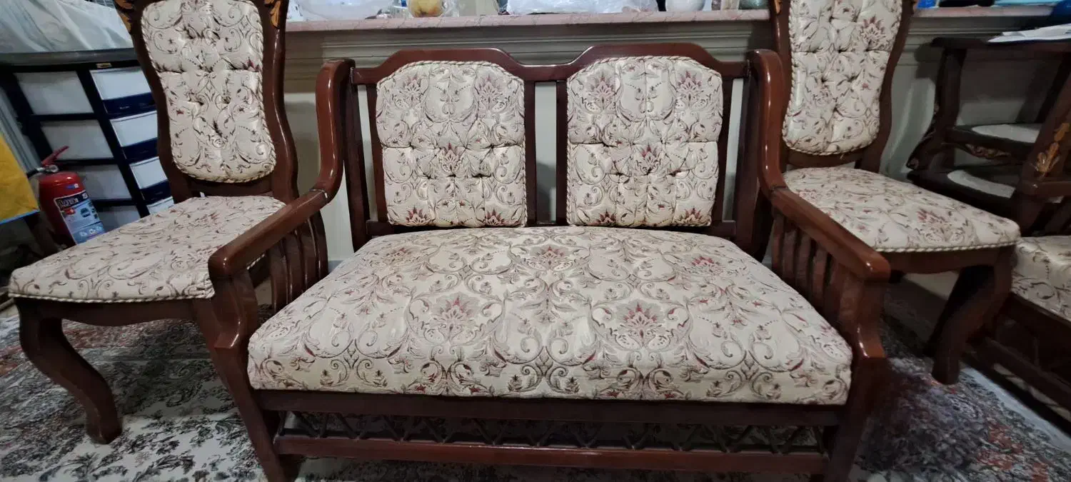 فروش مبل سلطنتی|مبلمان خانگی و میز عسلی|رشت, سعدی (تختی)|دیوار