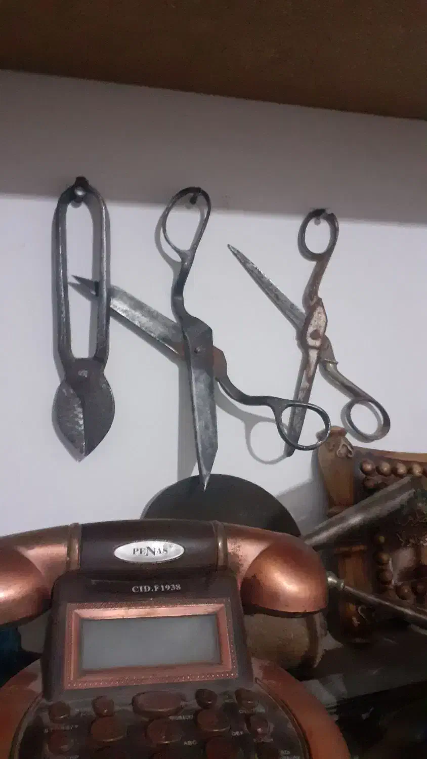 قیچی های قدیمی|ابزارآلات|فارسان, |دیوار