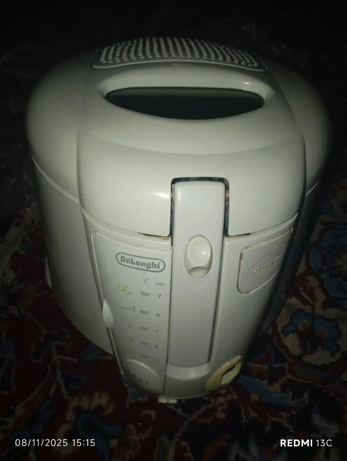 سرخ کن دلونگی اصل ایتالیا|اجاق گاز و لوازم برقی پخت‌وپز|قم, چهار امامزاده|دیوار