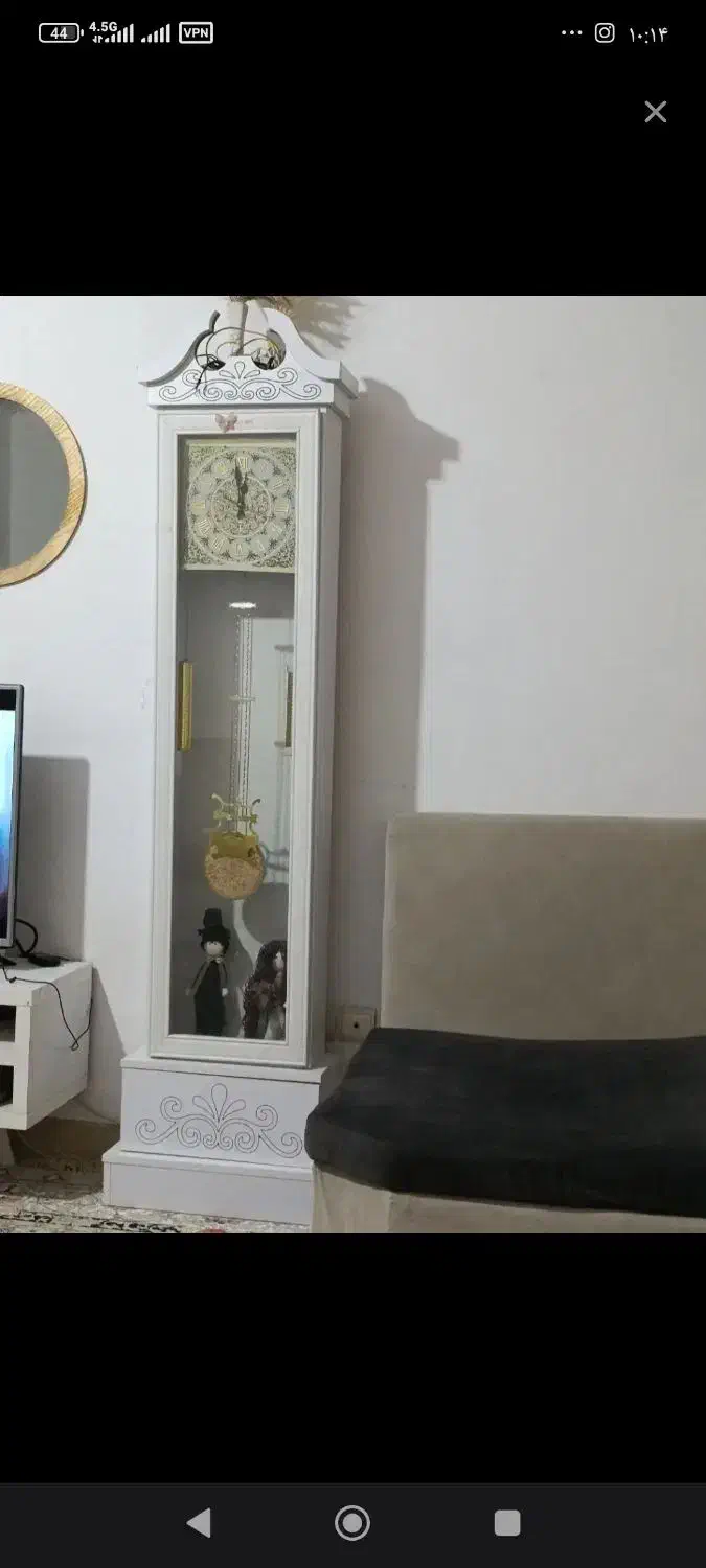 ساعت ایستاده شیک درحدنو|بوفه، ویترین، کنسول|پاکدشت, شهرک امام رضا|دیوار